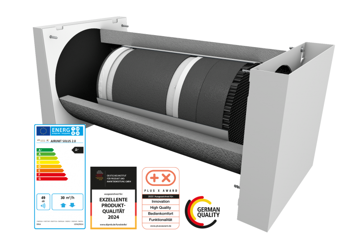 AIRUNIT-SOLUS 2 Label